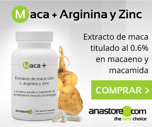 Maca arginina zinc